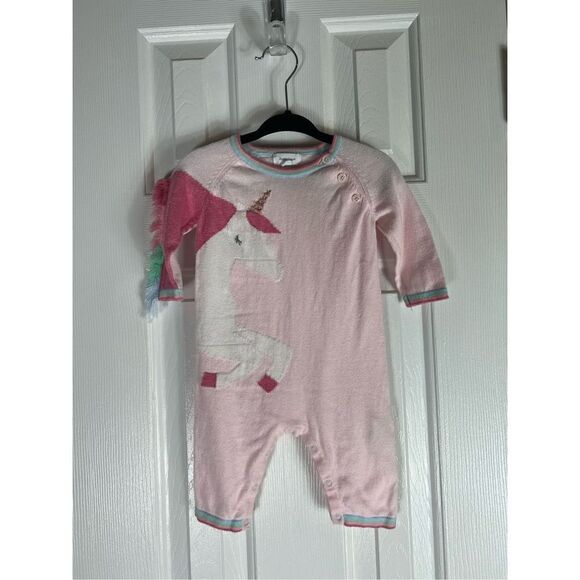 Angel Dear Unicorn Romper Size 3/6m - Picture 1 of 3